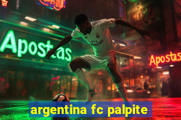 argentina fc palpite