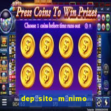 dep贸sito m铆nimo 50 centavos