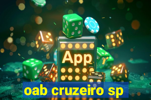 oab cruzeiro sp