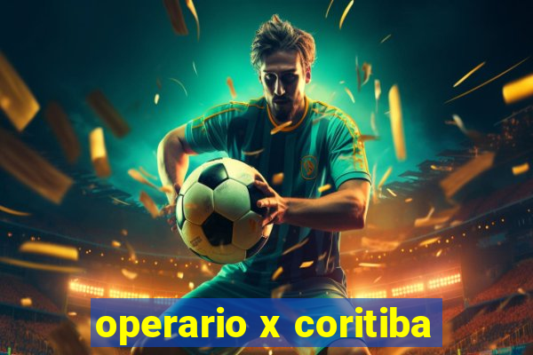 operario x coritiba