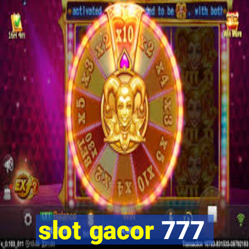 slot gacor 777