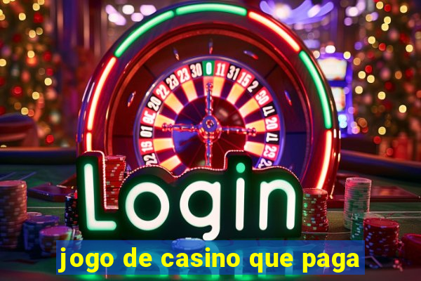 jogo de casino que paga