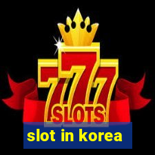 slot in korea