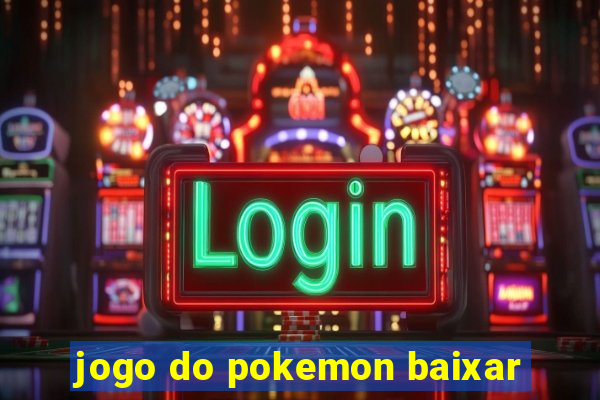 jogo do pokemon baixar