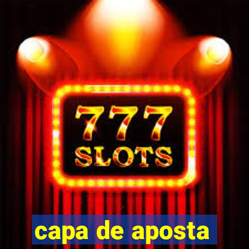 capa de aposta