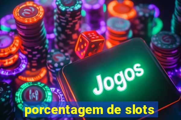 porcentagem de slots