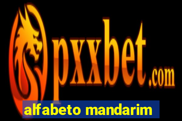 alfabeto mandarim