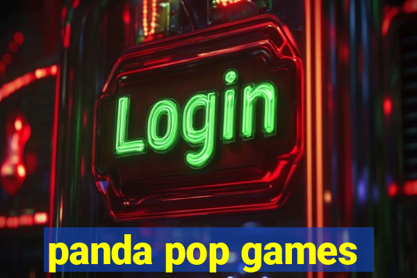 panda pop games