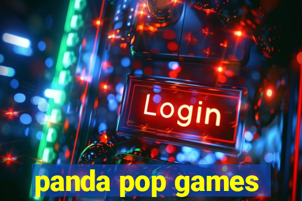 panda pop games