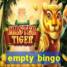 empty bingo