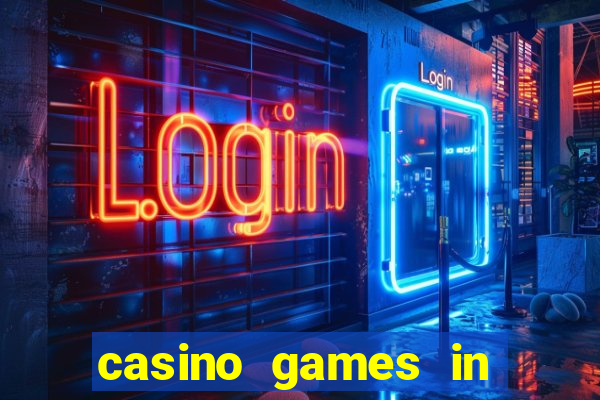 casino games in las vegas