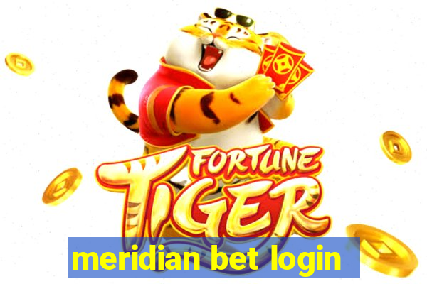 meridian bet login