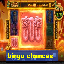 bingo chances