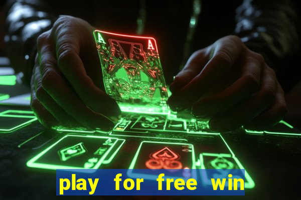 play for free win for real bingo