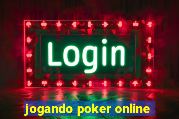 jogando poker online