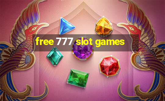 free 777 slot games