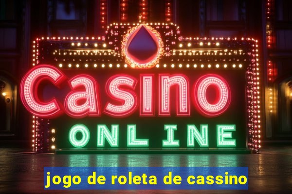 jogo de roleta de cassino