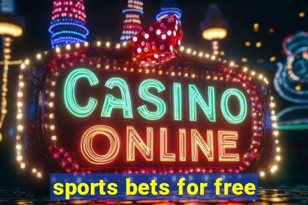 sports bets for free