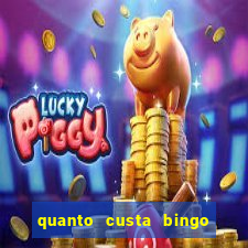 quanto custa bingo de brinquedo