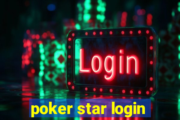 poker star login