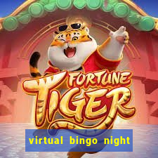 virtual bingo night with friends