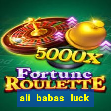 ali babas luck megaways slot