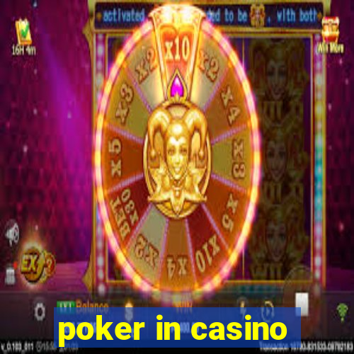 poker in casino