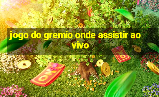 jogo do gremio onde assistir ao vivo