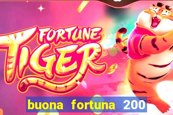 buona fortuna 200 fios casal