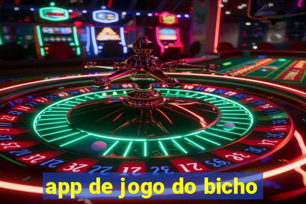 app de jogo do bicho