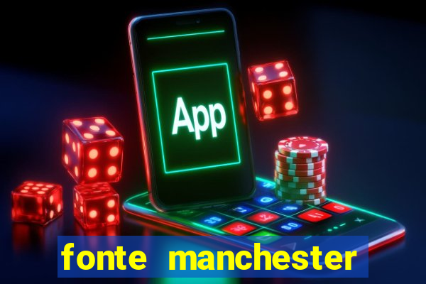 fonte manchester city download