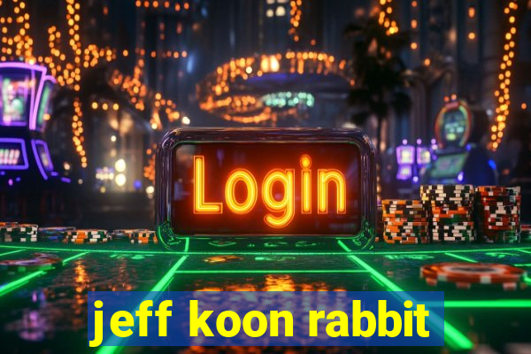 jeff koon rabbit