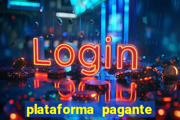 plataforma pagante fortune tiger