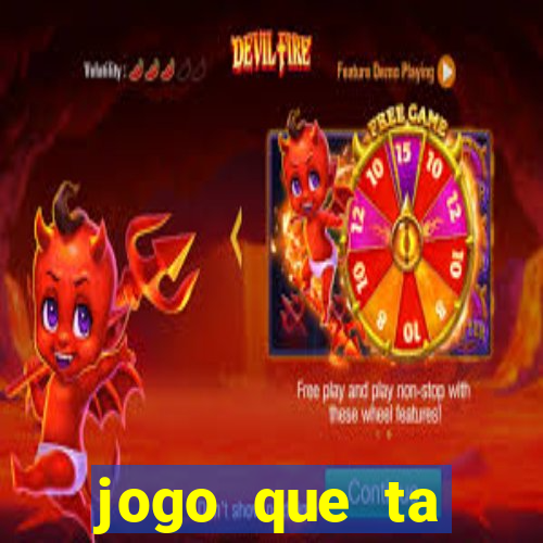 jogo que ta pagando na betano