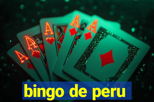 bingo de peru