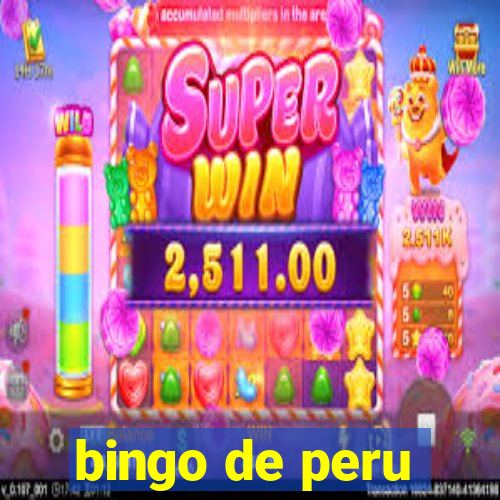 bingo de peru