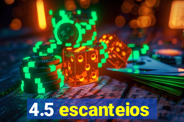 4.5 escanteios