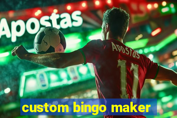 custom bingo maker