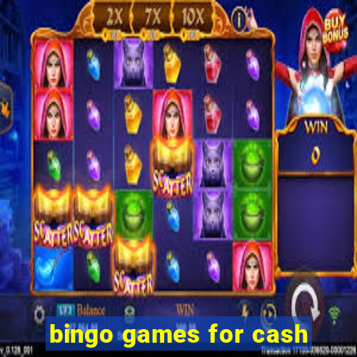 bingo games for cash