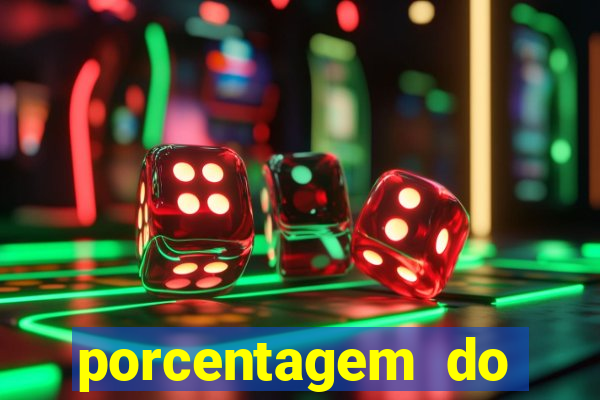 porcentagem do fortune tiger