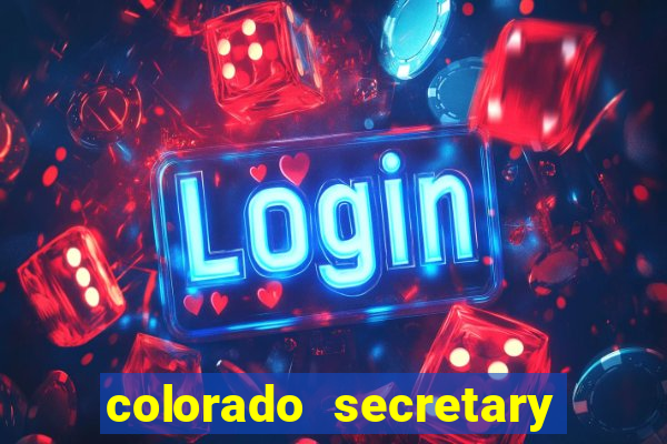 colorado secretary of state bingo