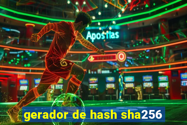 gerador de hash sha256