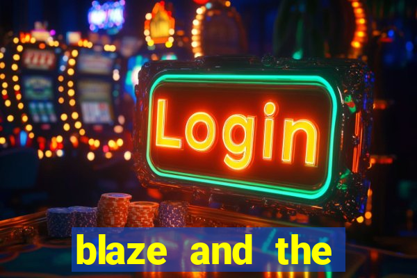 blaze and the monster machines logo font