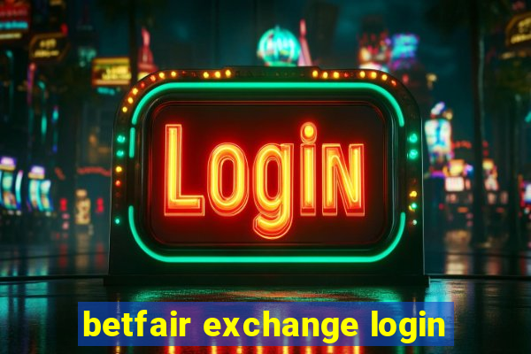 betfair exchange login