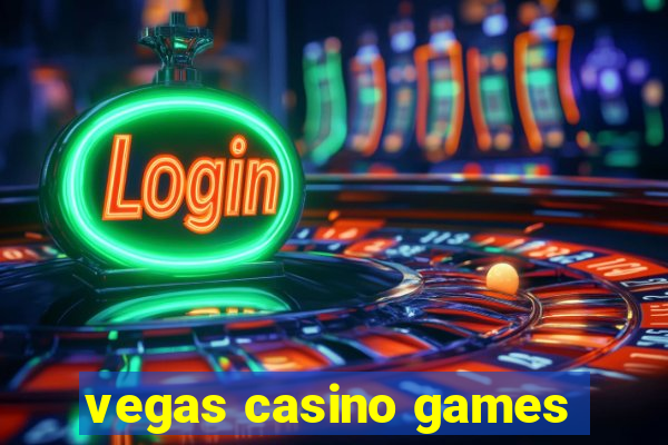 vegas casino games