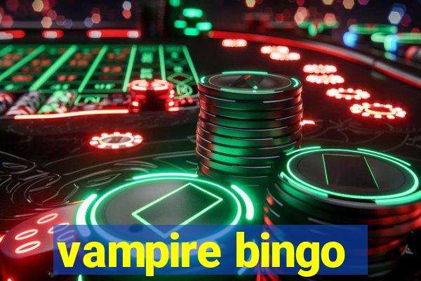 vampire bingo