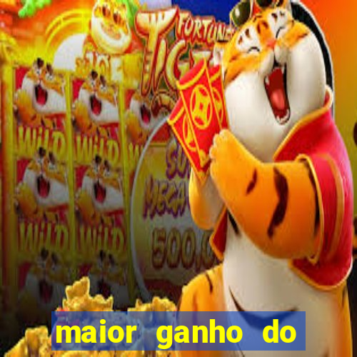 maior ganho do fortune tiger