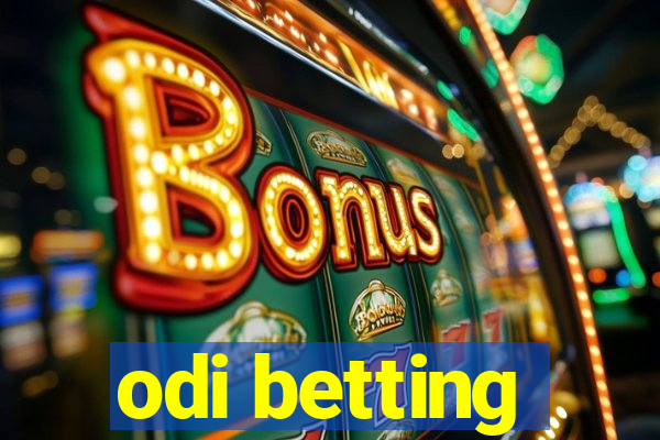 odi betting