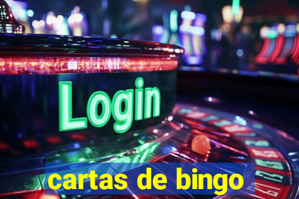 cartas de bingo