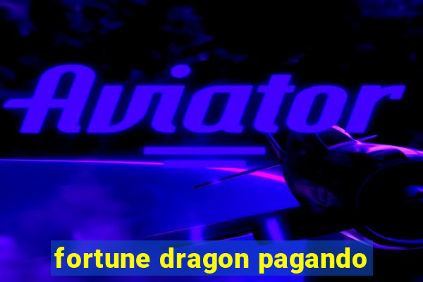 fortune dragon pagando